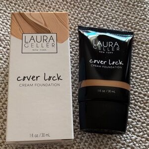 Laura Geller Cover Lock Cream Foundation - Honey NIB